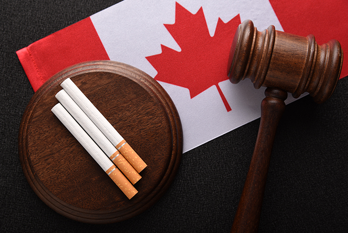 加拿大打算在每支捲煙上印上煙害警示